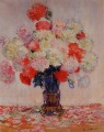 Vase of Peonies Claude Monet Impressionism Flowers